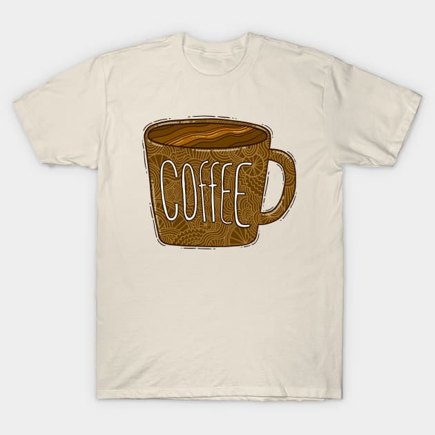 Coffee Cup T-Shirt by Tania Tania